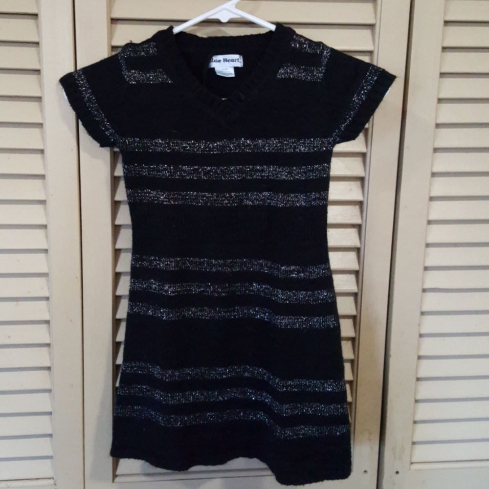 Blue Heart acrylic knit sweater dress size 5/6